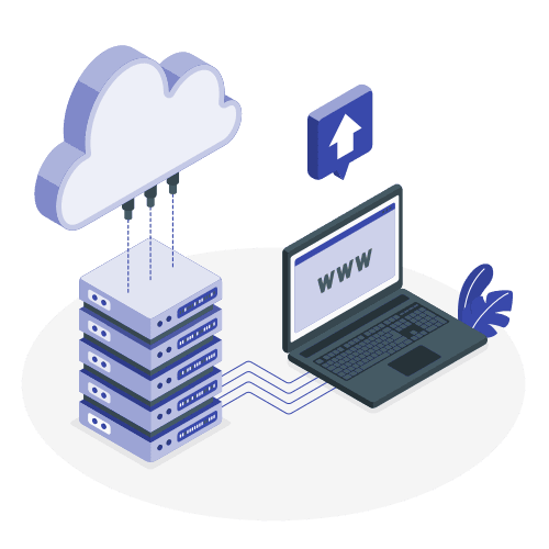 Web Hosting illustration