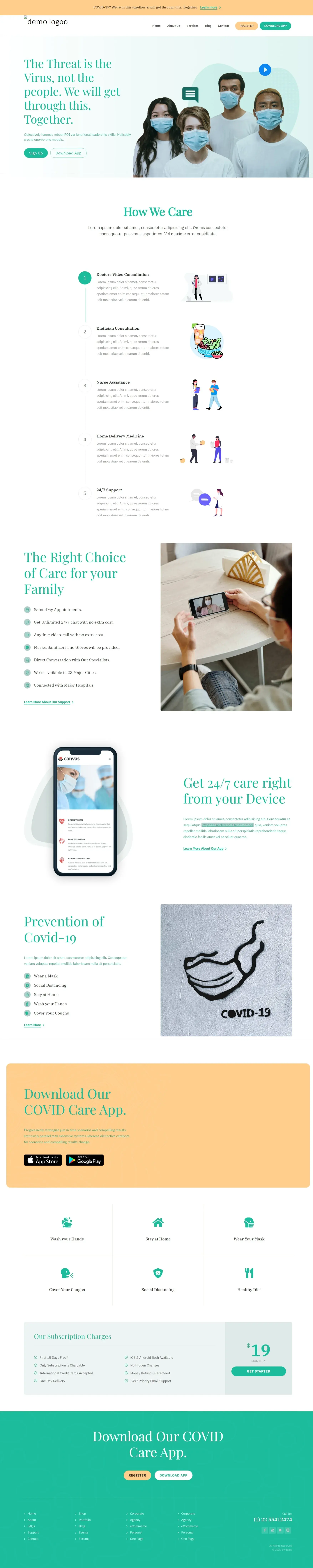 Healthcare Website 1