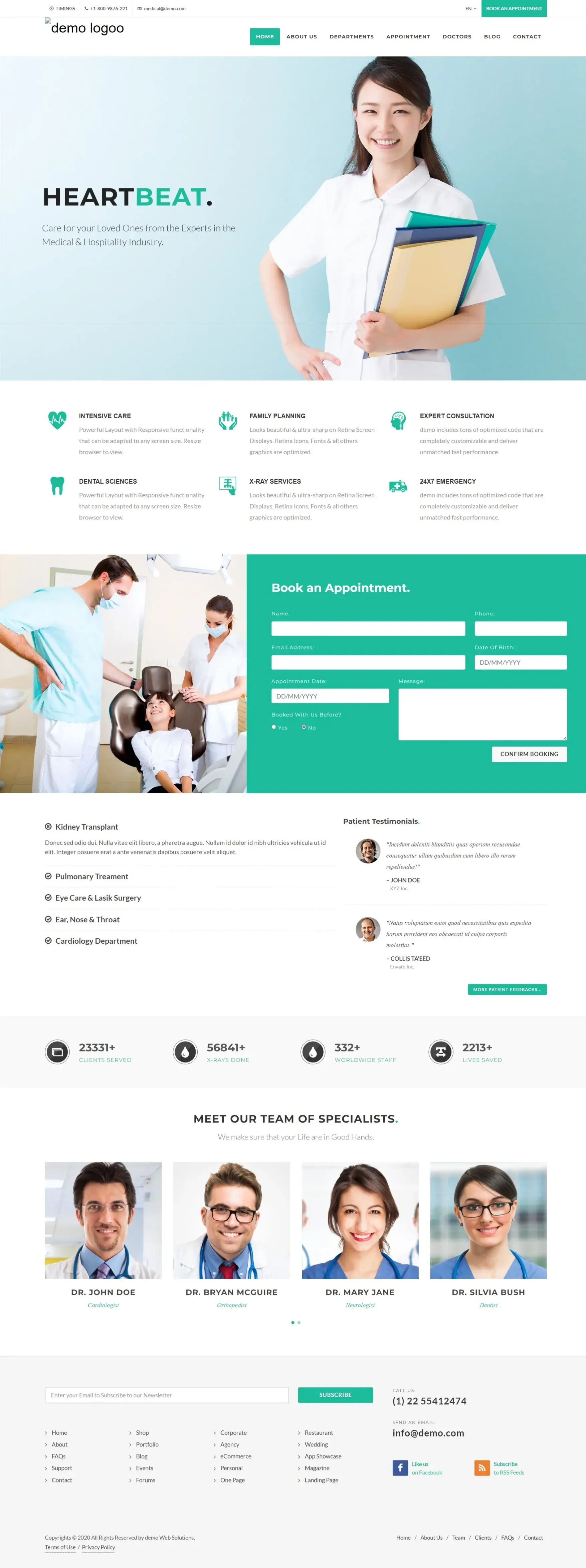 Healthcare Website 2