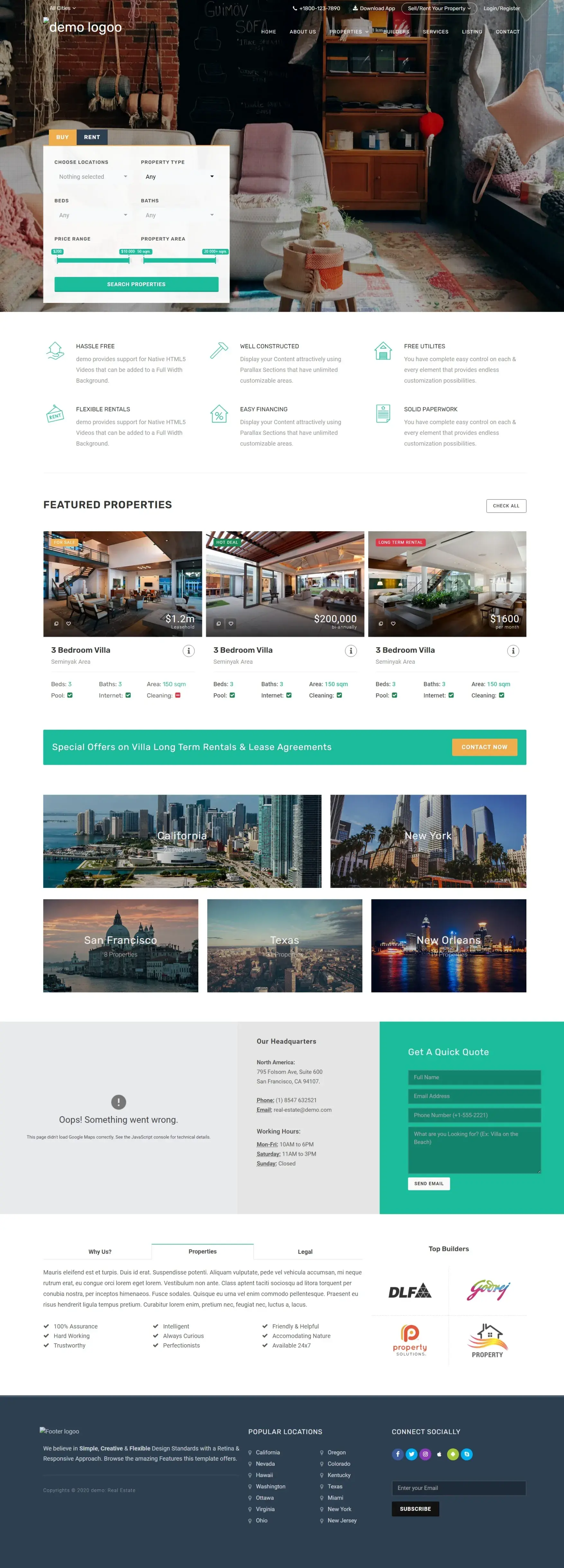 Real Estate Website 3